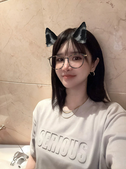 Chenyifaer Serious T-shirt